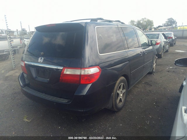 2006 HONDA ODYSSEY TOURING VIN: 5FNRL38886B045529