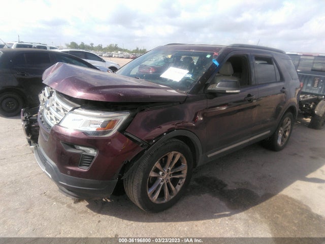 2018 FORD EXPLORER XLT VIN: 1FM5K7D84JGA13511