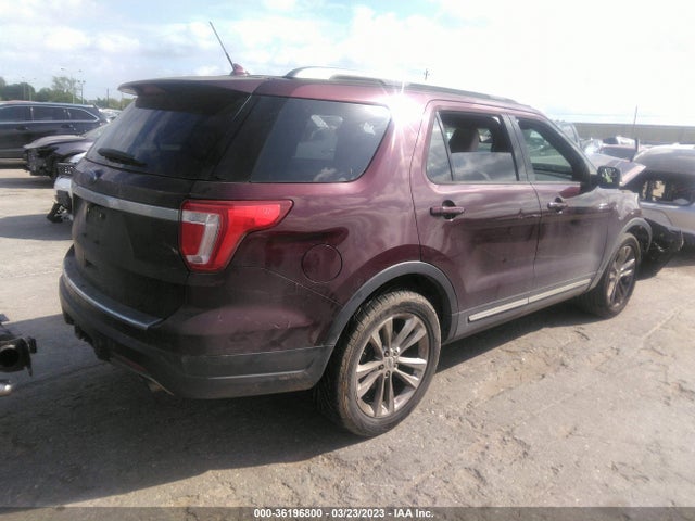 2018 FORD EXPLORER XLT VIN: 1FM5K7D84JGA13511