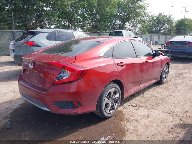 Honda Civic Sedan Lx 2019 19XFC2F61KE009910 Image 4