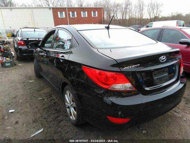 2012 HYUNDAI ACCENT GLS VIN: KMHCU4AE0CU130176