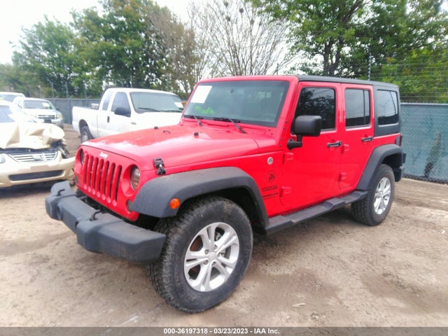 36197318 :رقم المزاد ، 1C4BJWDG9HL732296 vin ، 2017 Jeep Wrangler Unlimited Sport مزاد بيع
