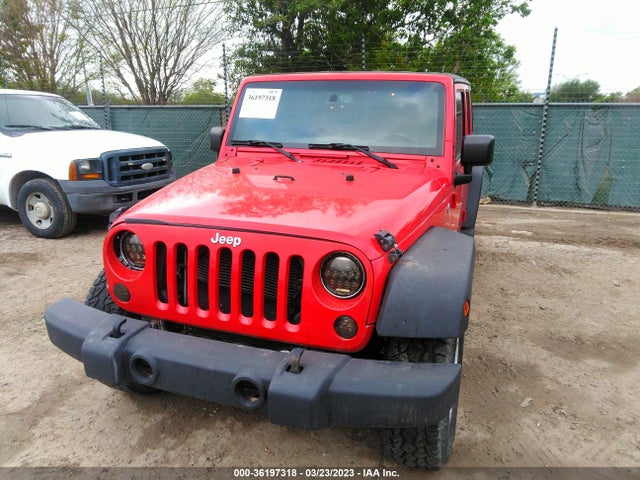 36197318 :رقم المزاد ، 1C4BJWDG9HL732296 vin ، 2017 Jeep Wrangler Unlimited Sport مزاد بيع
