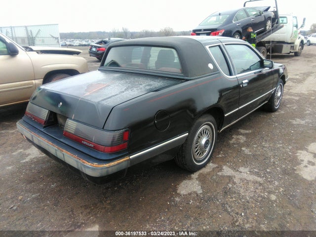 1986 MERCURY COUGAR VIN: 1MEBP9234GH728835
