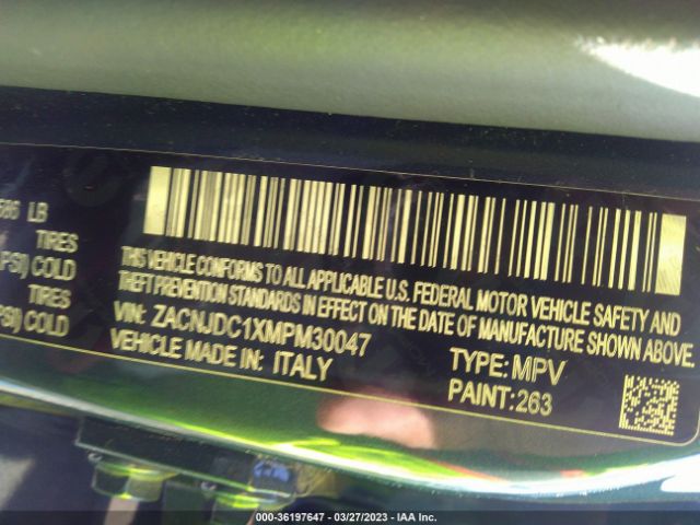 ZACNJDC1XMPM30047 Jeep Renegade Trailhawk