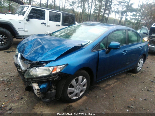 2013 HONDA CIVIC SDN LX VIN: 19XFB2F52DE281718