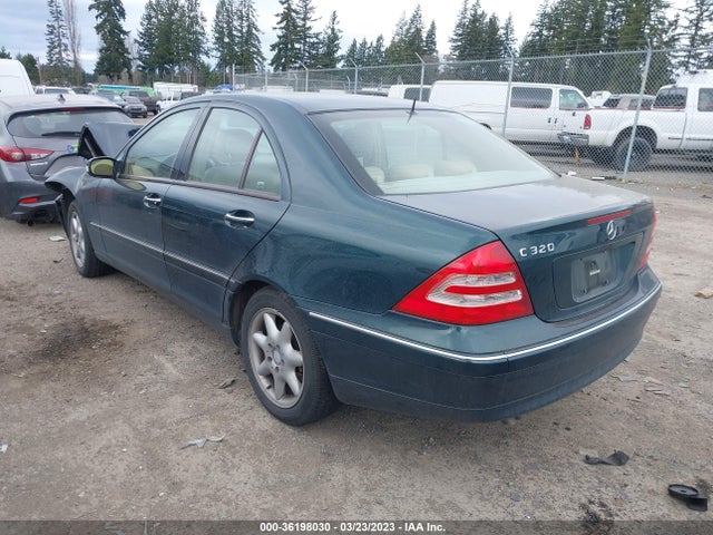 2002 MERCEDES-BENZ C CLASS VIN: WDBRF64J82F211330