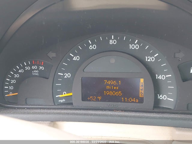 2002 MERCEDES-BENZ C CLASS VIN: WDBRF64J82F211330