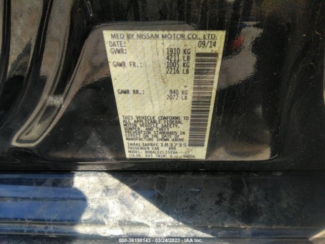 1N4AL3AP8FC183735 Nissan Altima 2.5 S