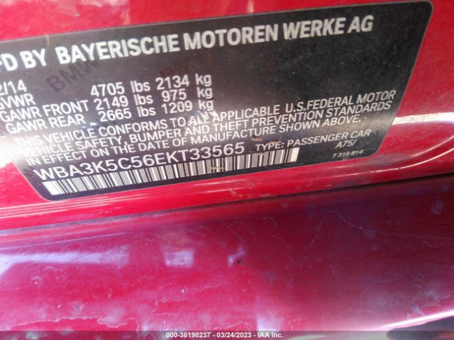 WBA3K5C56EKT33565 BMW 3 Series 328d Xdrive
