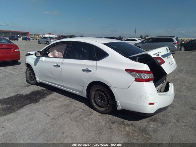 2015 NISSAN SENTRA S VIN: 3N1AB7AP5FY278882
