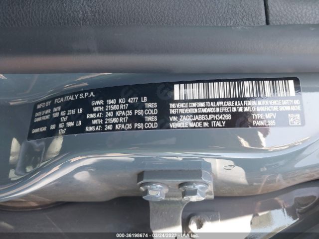 ZACCJABB3JPH34268 Jeep Renegade Latitude