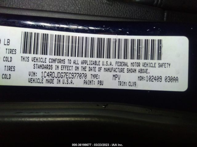 1C4RDJDG7EC977070 Dodge DURANGO LIMITED