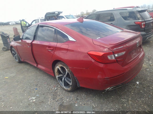 2020 HONDA ACCORD SEDAN SPORT VIN: 1HGCV1F38LA047220