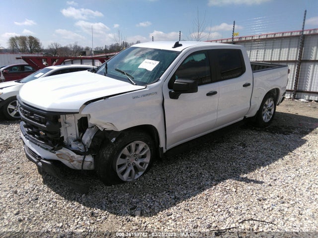 Chevrolet Silverado 1500 Custom 2022 1GCPDBEK7NZ525259 Image 2