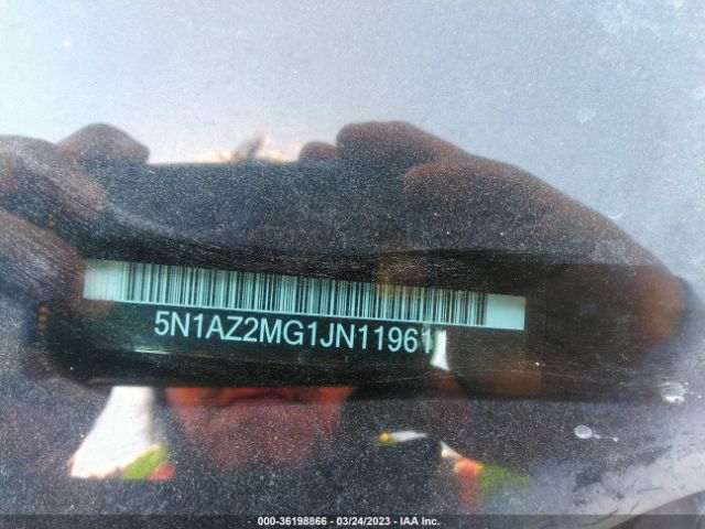 5N1AZ2MG1JN119611 Nissan MURANO SL