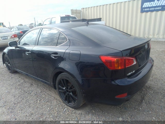 2009 LEXUS IS 250 VIN: JTHBK262395093036