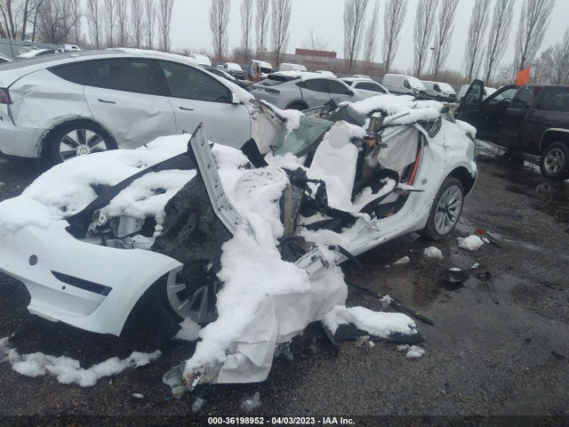 Tesla Model 3 Long Range 2022 5YJ3E1EB9NF344188 Image 2