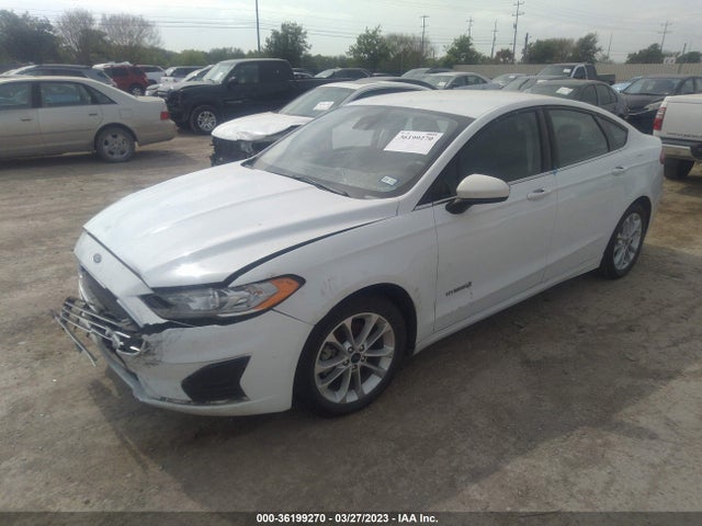 2019 FORD FUSION HYBRID SE VIN: 3FA6P0LU2KR263314