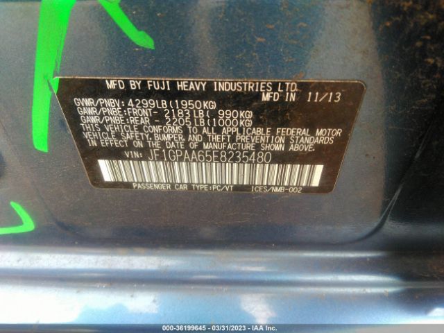 JF1GPAA65E8235480 Subaru Impreza Wagon 2.0i