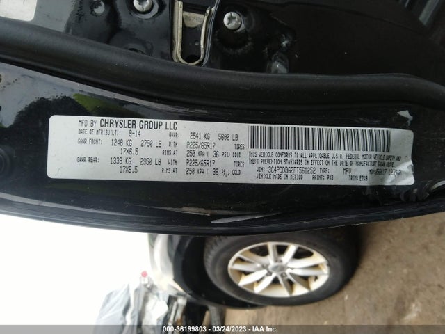 Dodge Journey Sxt 2015 3C4PDDBG2FT561252 Image 9