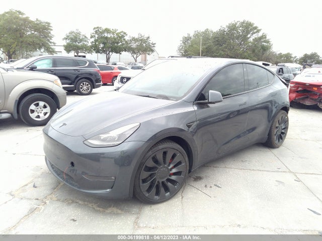 Tesla Model Y Performance 2021 5YJYGDEF4MF121687 Image 2