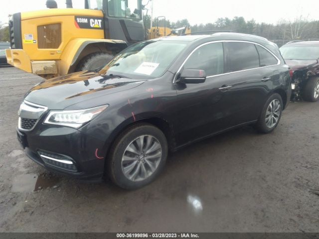 5FRYD4H44FB014160 Acura Mdx Tech Pkg