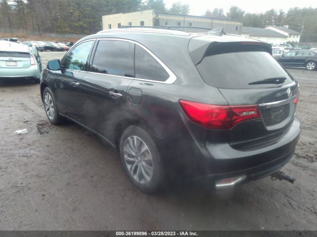 5FRYD4H44FB014160 Acura Mdx Tech Pkg