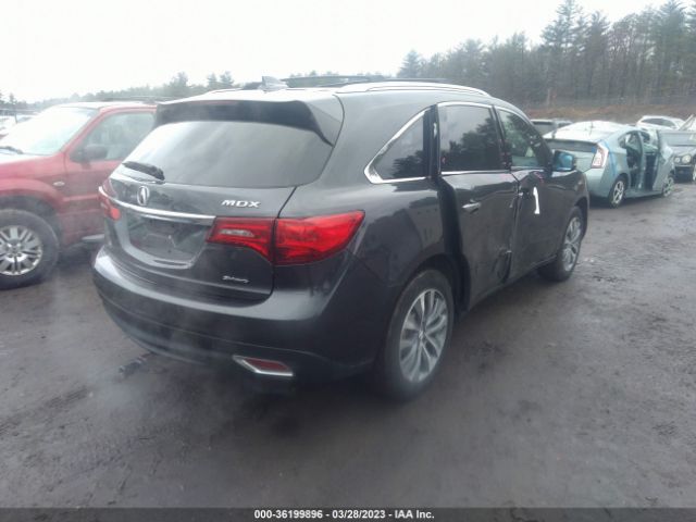 5FRYD4H44FB014160 Acura Mdx Tech Pkg
