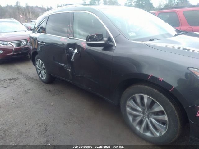 5FRYD4H44FB014160 Acura Mdx Tech Pkg