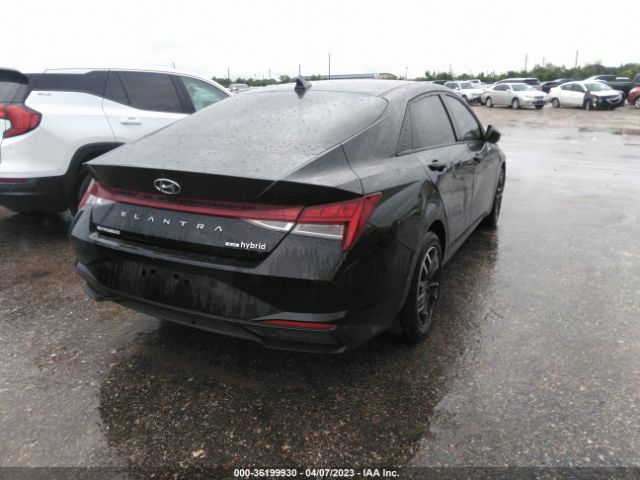 Hyundai Elantra Hybrid Blue 2021 KMHLM4AJXMU004101 Image 5