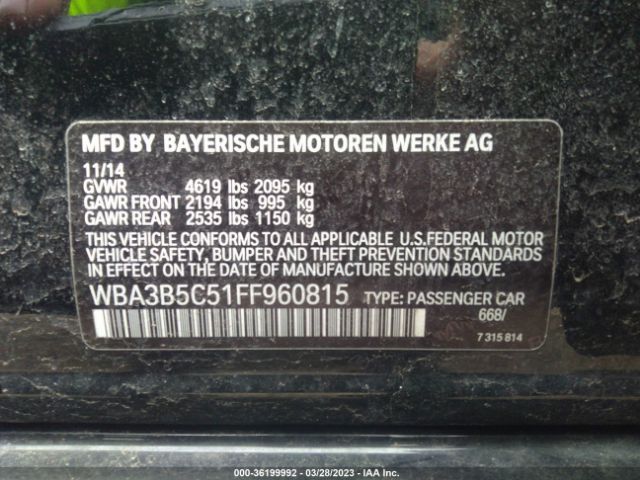 WBA3B5C51FF960815 BMW 3 Series 328i Xdrive