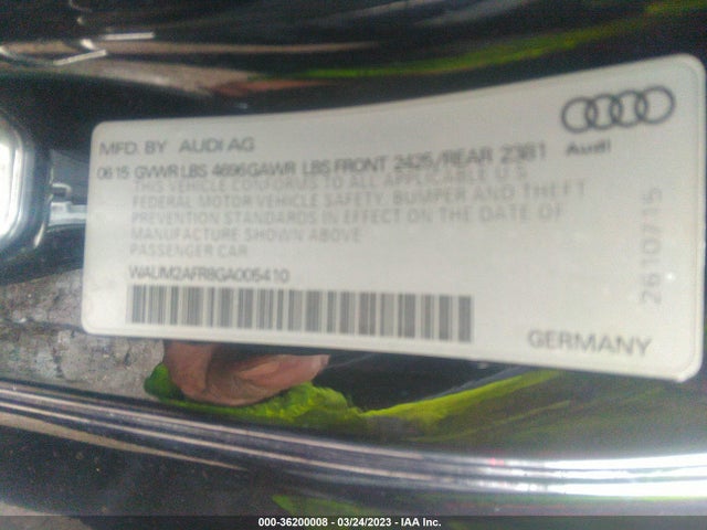 WAUM2AFR8GA005410 Audi A5 Premium Plus