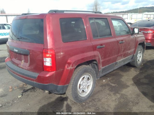 1C4NJRBB0ED696266 Jeep Patriot Sport