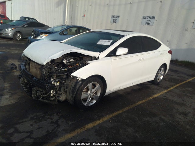 2013 HYUNDAI ELANTRA GLS VIN: 5NPDH4AE0DH173246