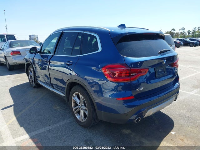 2021 BMW X3 SDRIVE30I VIN: 5UXTY3C07M9F76898