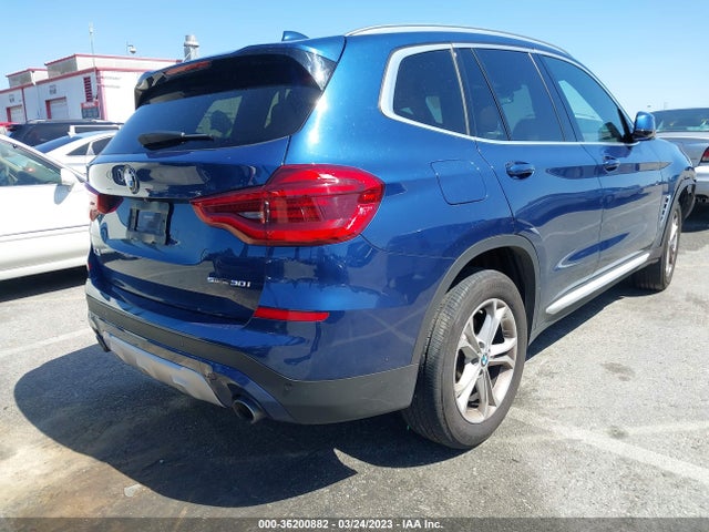 2021 BMW X3 SDRIVE30I VIN: 5UXTY3C07M9F76898