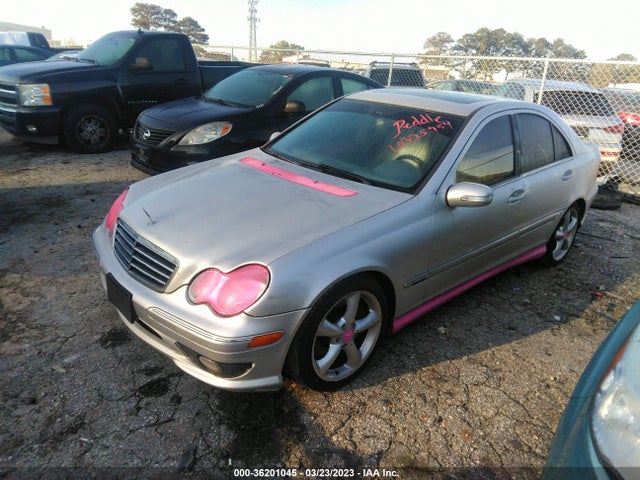2005 MERCEDES-BENZ C CLASS VIN: WDBRF40J55F605849