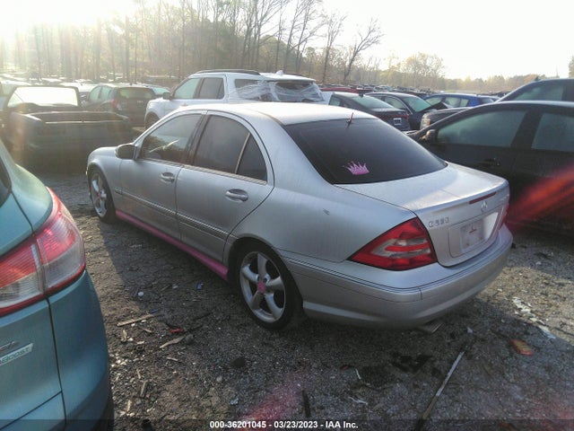 2005 MERCEDES-BENZ C CLASS VIN: WDBRF40J55F605849