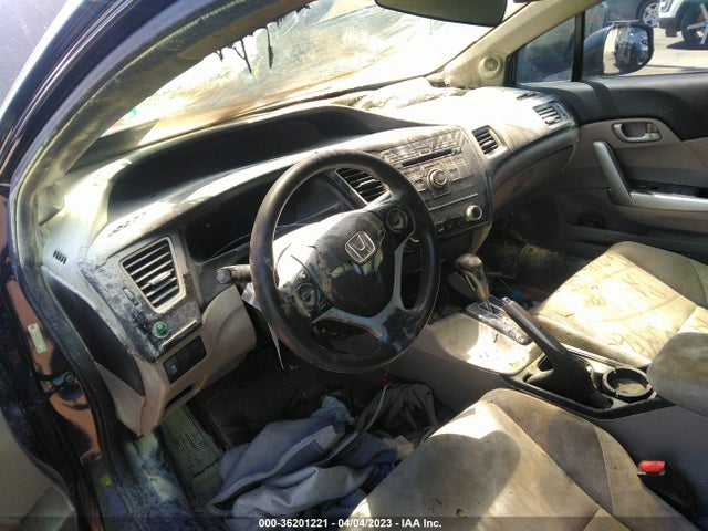 2013 HONDA CIVIC CPE LX VIN: 2HGFG3B55DH524022