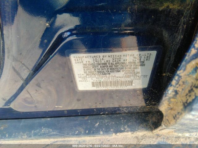 3N1CP5CU3JL545119 Nissan KICKS SV