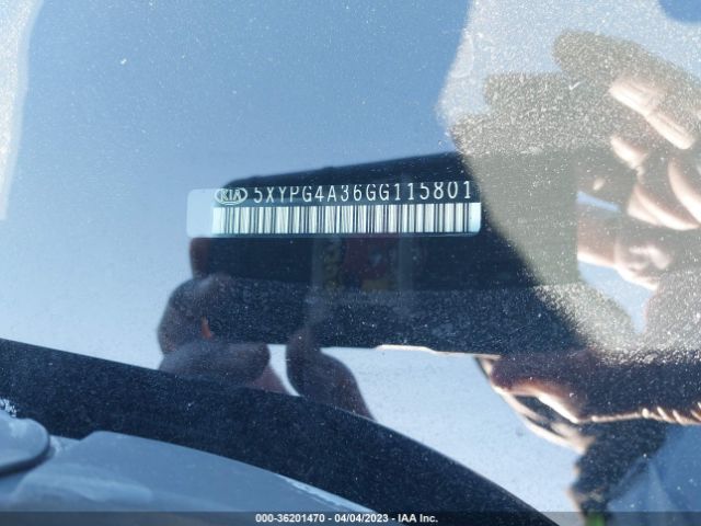 5XYPG4A36GG115801 KIA SORENTO L
