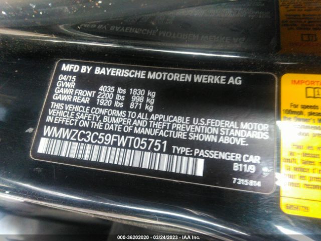 WMWZC3C59FWT05751 Mini Cooper Countryman S