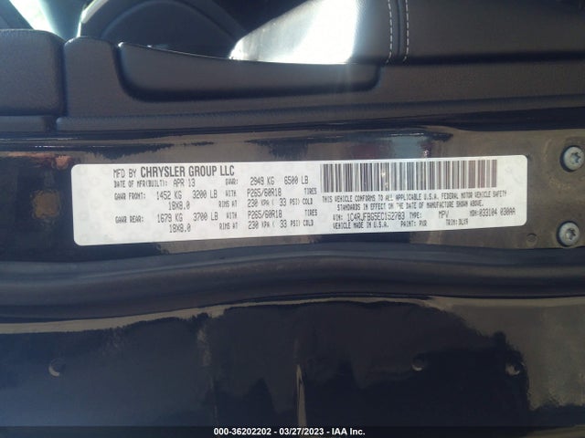 1C4RJFBG5EC152783 Jeep Grand Cherokee Limited