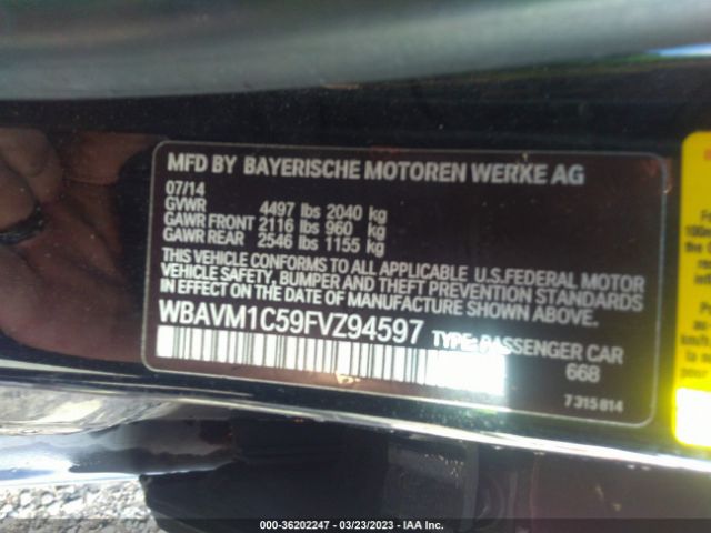 WBAVM1C59FVZ94597 BMW X1 Sdrive28i