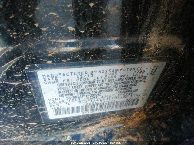 3N1AB7AP1EY200260 Nissan SENTRA SV