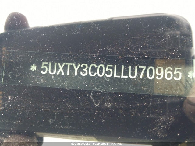 BMW X3 Sdrive30i 2020 5UXTY3C05LLU70965 Image 9