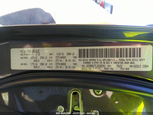 RAM 1500 Express 2018 3C6RR6KT2JG250741 Image 11
