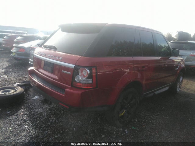 2013 LAND ROVER RANGE ROVER SPORT SC VIN: SALSH2E43DA791075