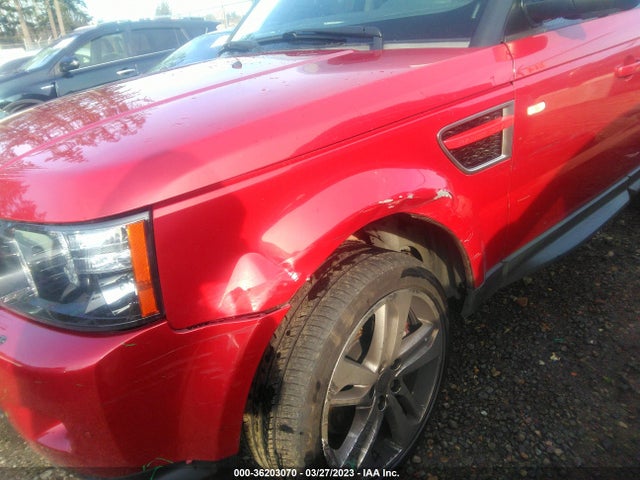 2013 LAND ROVER RANGE ROVER SPORT SC VIN: SALSH2E43DA791075